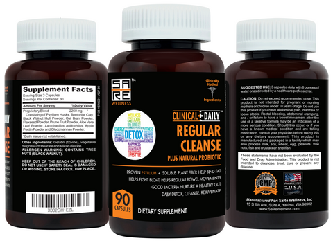 Image of CLINICAL DAILY Regular Cleanse from CLINICAL DAILY by SaRe Wellness