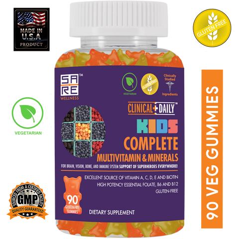Image of CLINICAL DAILY COMPLETE Kid's Gummy Multivitamins and Minerals from CLINICAL DAILY by SaRe Wellness