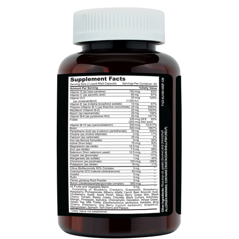 Image of CLINICAL DAILY COMPLETE Adult Liquid Multivitamins & Minerals from CLINICAL DAILY by SaRe Wellness