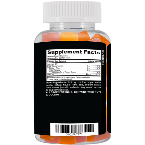 Image of CLINICAL DAILY Regular Cleanse Vegan Fiber Max Gummy from CLINICAL DAILY by SaRe Wellness