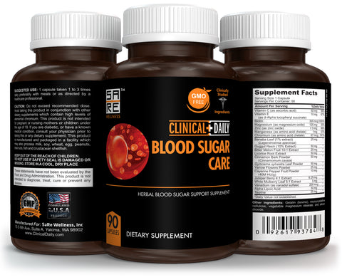 Image of CLINICAL DAILY Blood Sugar Support