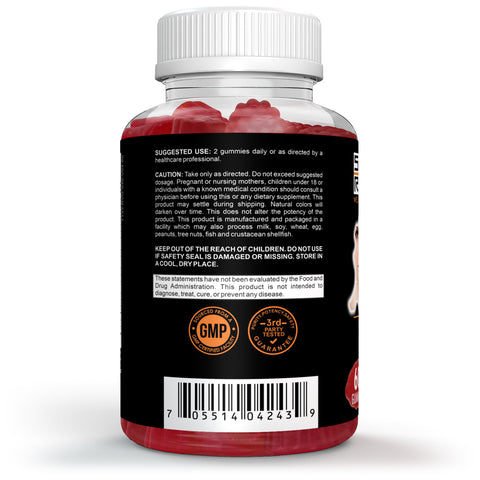 Image of CLINICAL DAILY Biotin Gummies for Hair Skin and Nails with Collagen and Silica for Sheen and Shine.