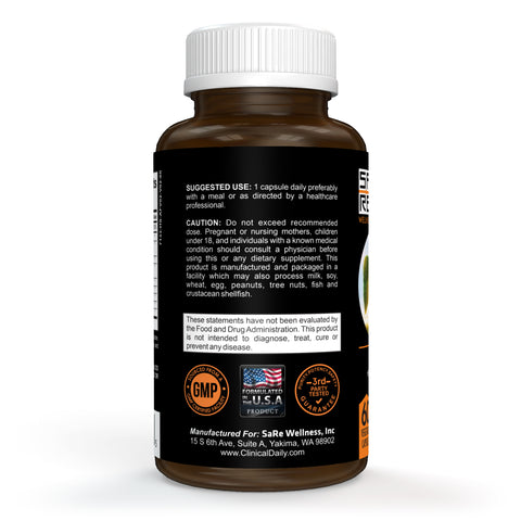Image of CLINICAL DAILY Vegan Lung Cleanse and Detox Capsules