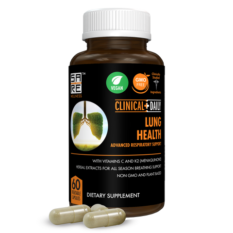 CLINICAL DAILY Vegan Lung Cleanse and Detox Capsules