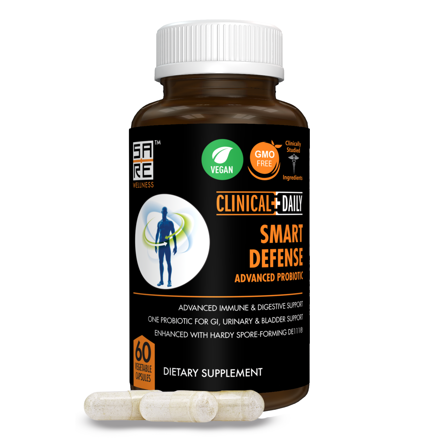 CLINICAL DAILY Smart Defense Mega Spore Probiotic