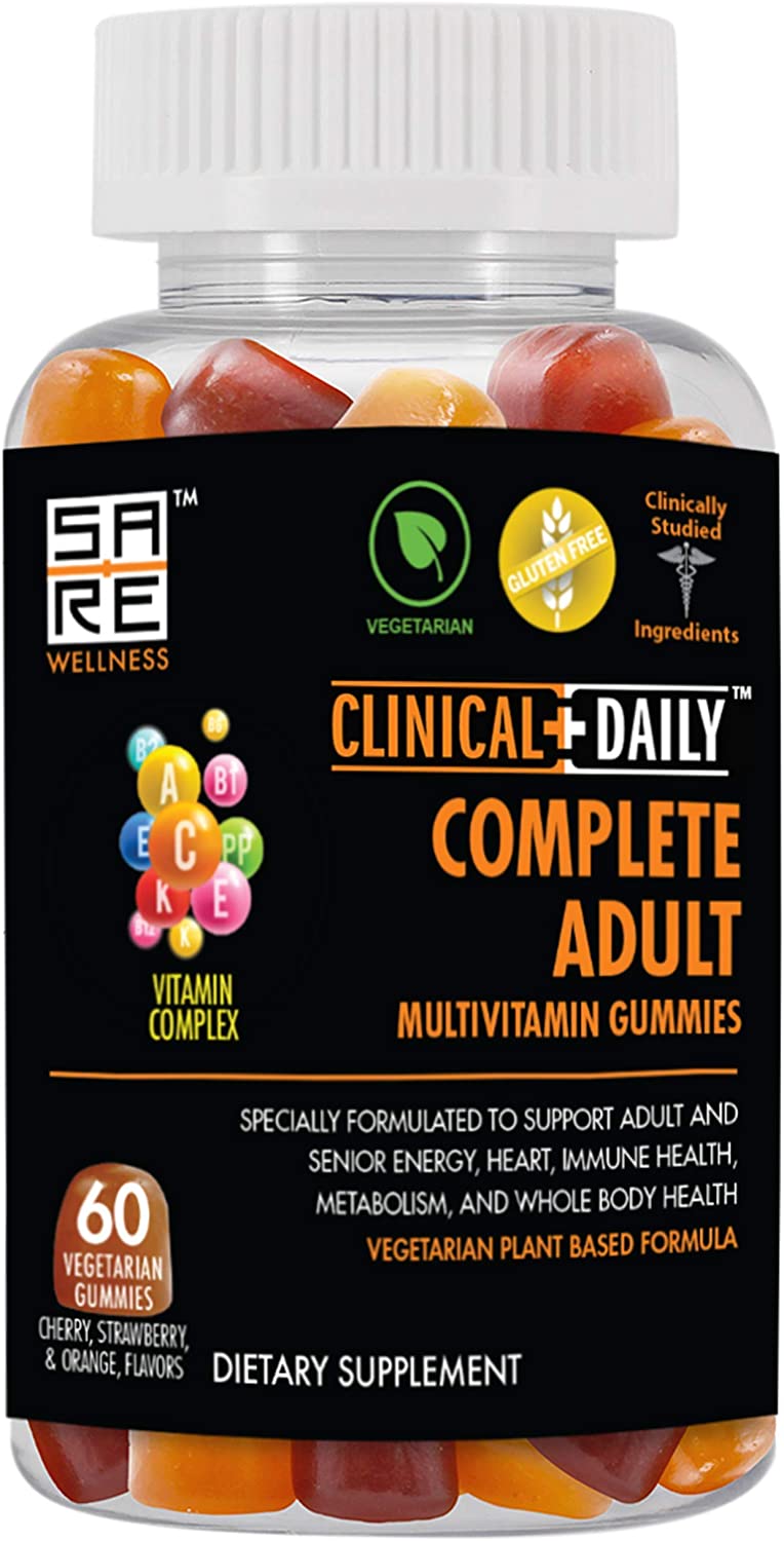 CLINICAL DAILY COMPLETE Adult Daily Multivitamin Gummy from CLINICAL DAILY by SaRe Wellness