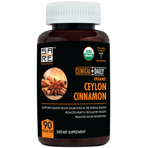 Image of CLINICAL DAILY Organic Ceylon Cinnamon from CLINICAL DAILY by SaRe Wellness