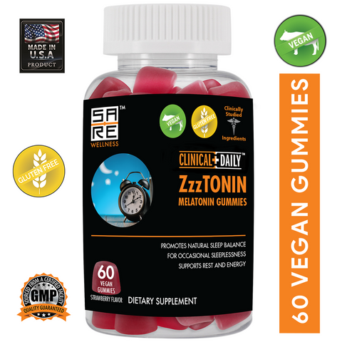 Image of CLINICAL DAILY ZzzTonin Melatonin from SaRe Wellness - Where Healthy Families Thrive