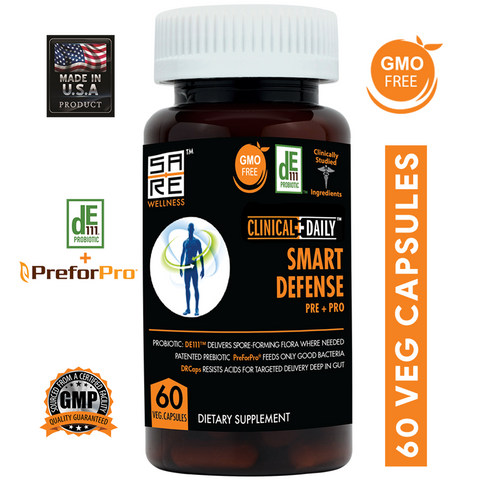 Image of CLINICAL DAILY Smart Defense Pre+Pro from CLINICAL DAILY by SaRe Wellness