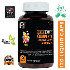 CLINICAL DAILY COMPLETE Adult Liquid Multivitamins & Minerals from CLINICAL DAILY by SaRe Wellness