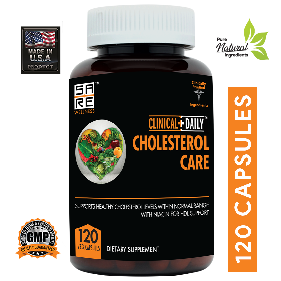 CLINICAL DAILY Cholesterol Care from CLINICAL DAILY by SaRe Wellness
