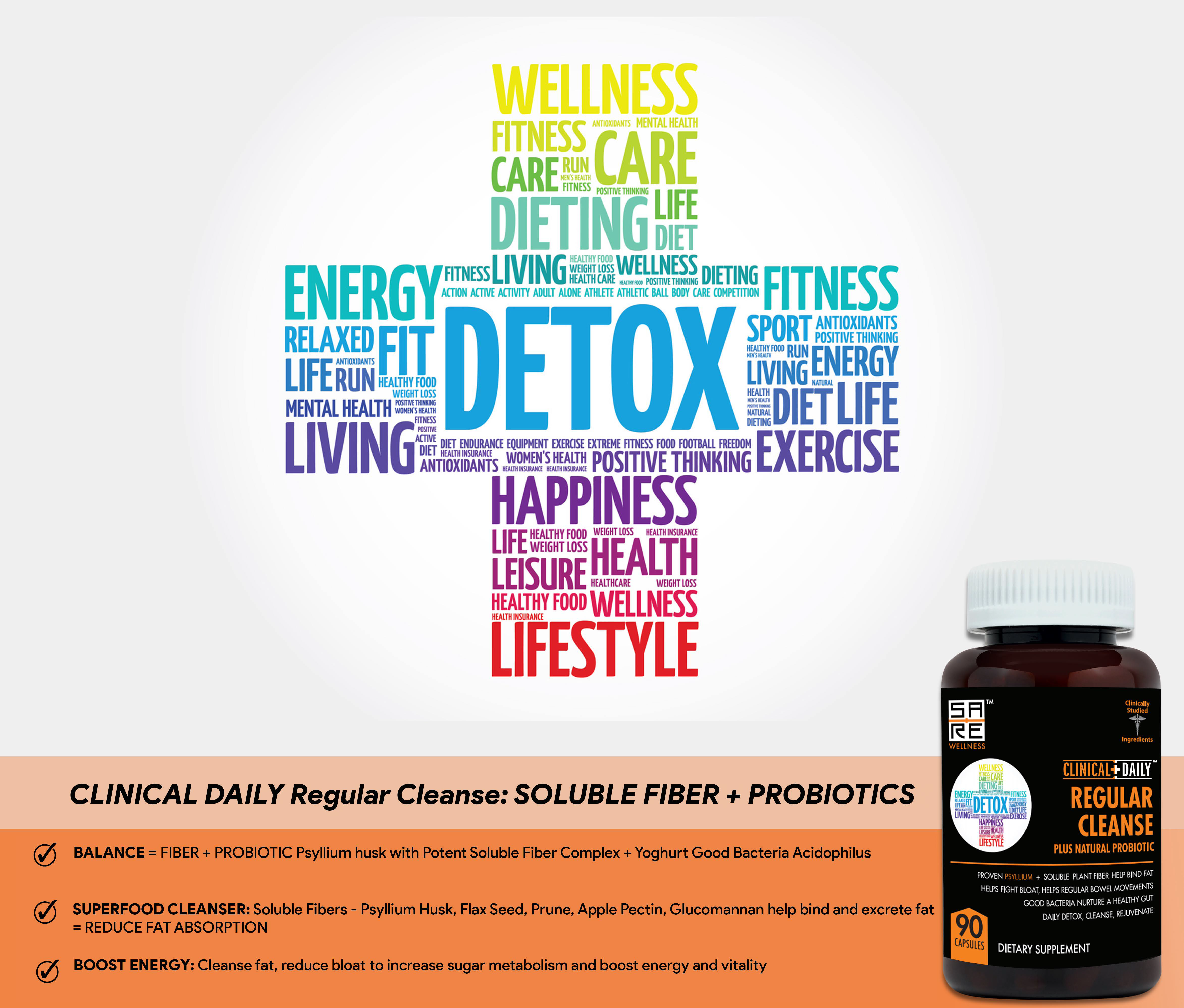 CLINICAL DAILY Regular Cleanse from CLINICAL DAILY by SaRe Wellness
