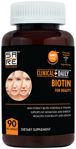 Image of CLINICAL DAILY Biotin For Beauty from SaRe Wellness - Where Healthy Families Thrive