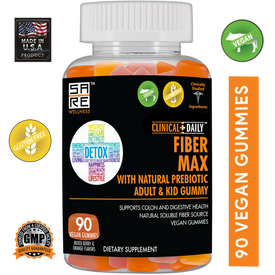 CLINICAL DAILY Regular Cleanse Vegan Fiber Max Gummy from CLINICAL DAILY by SaRe Wellness