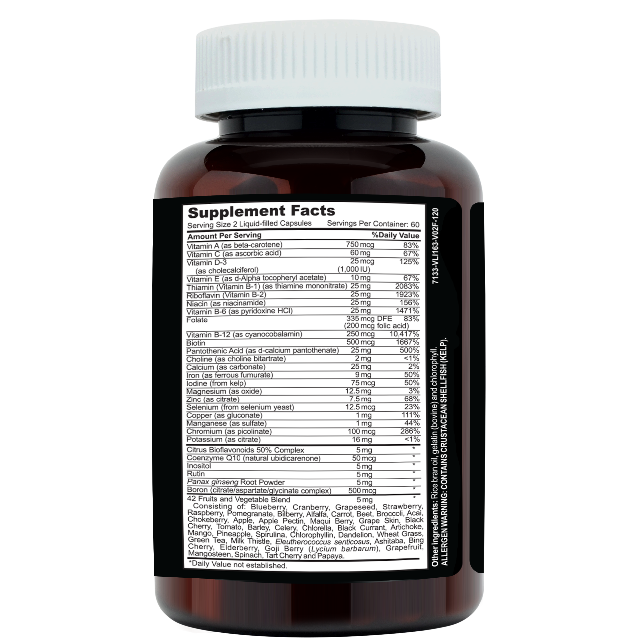 CLINICAL DAILY COMPLETE Adult Liquid Multivitamins & Minerals from CLINICAL DAILY by SaRe Wellness