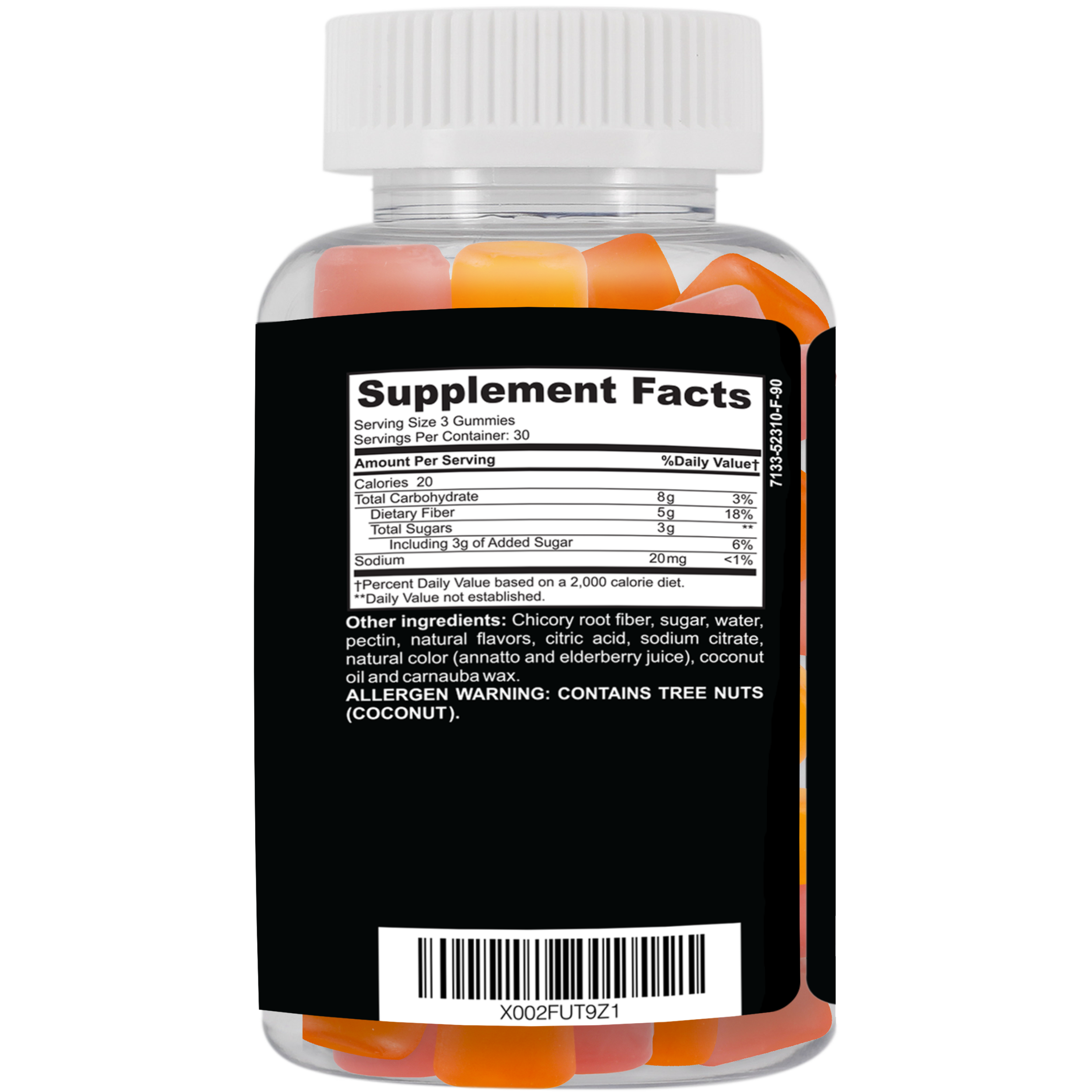 CLINICAL DAILY Regular Cleanse Vegan Fiber Max Gummy from CLINICAL DAILY by SaRe Wellness