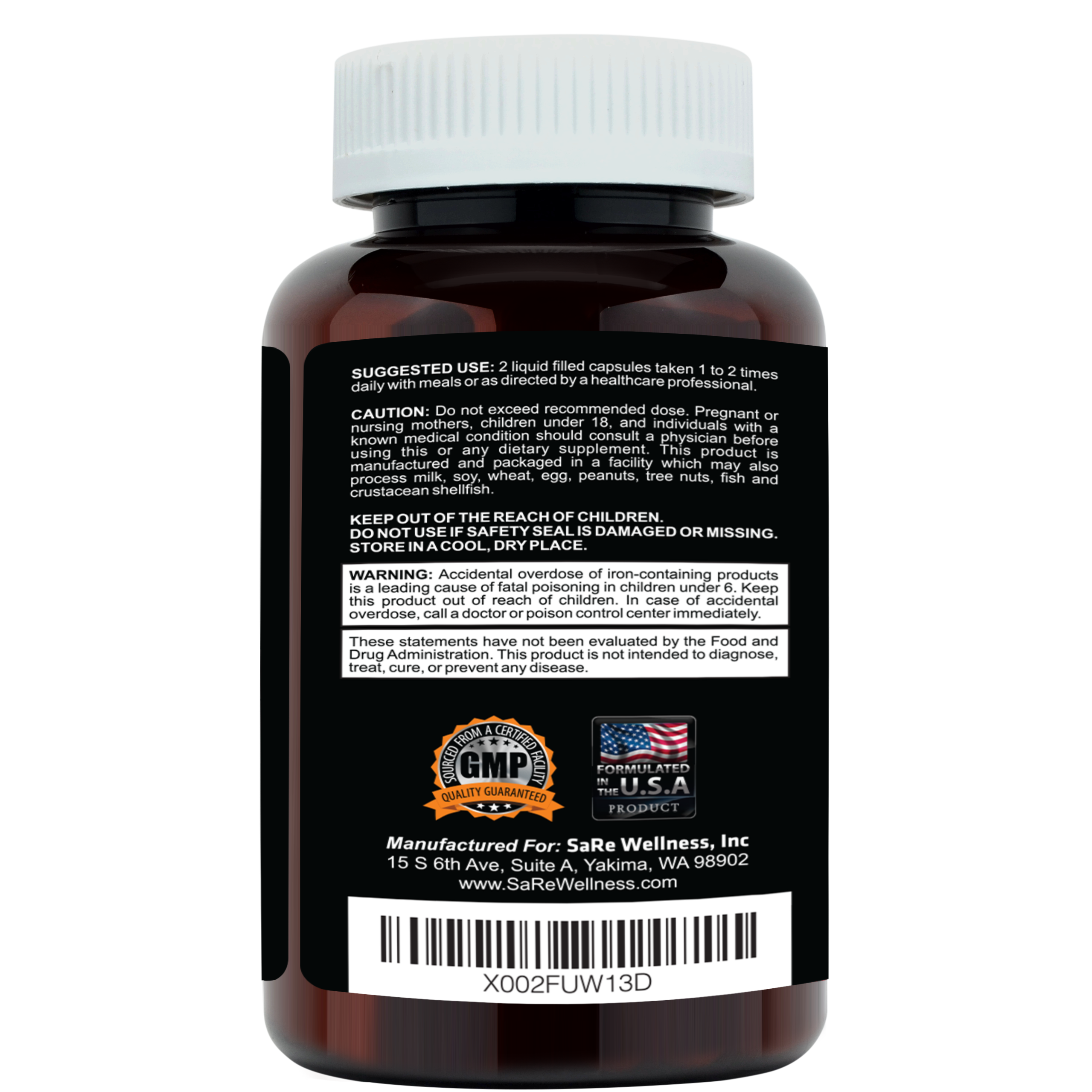 CLINICAL DAILY COMPLETE Adult Liquid Multivitamins & Minerals from CLINICAL DAILY by SaRe Wellness